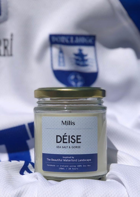 Milis Deise Candle. 190ml 30 hrs burn time.