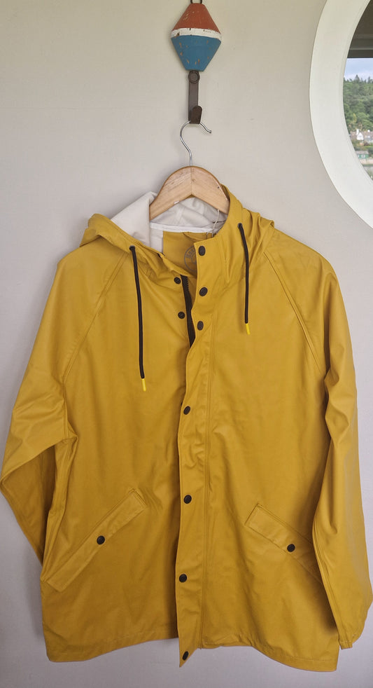 Mousqueton Mens Waterproof Coat- Yellow