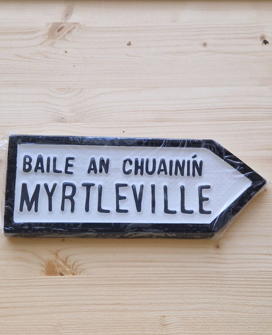 Myrtleville Road Sign