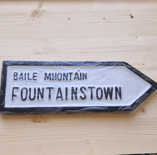 Foutainstown Road Sign