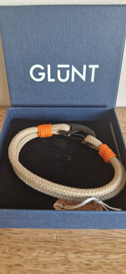 Glunt Nb Camel - Orange Bracelet. Medium 18CM