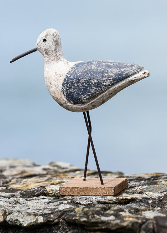 Bird on wooden base Ornament