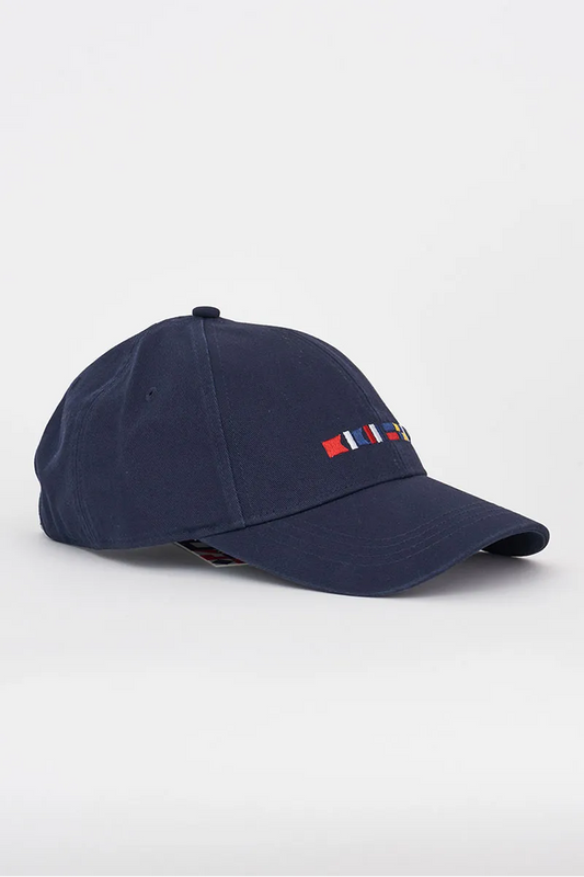 Nautical Flags Baseball Hat Mens. Navy