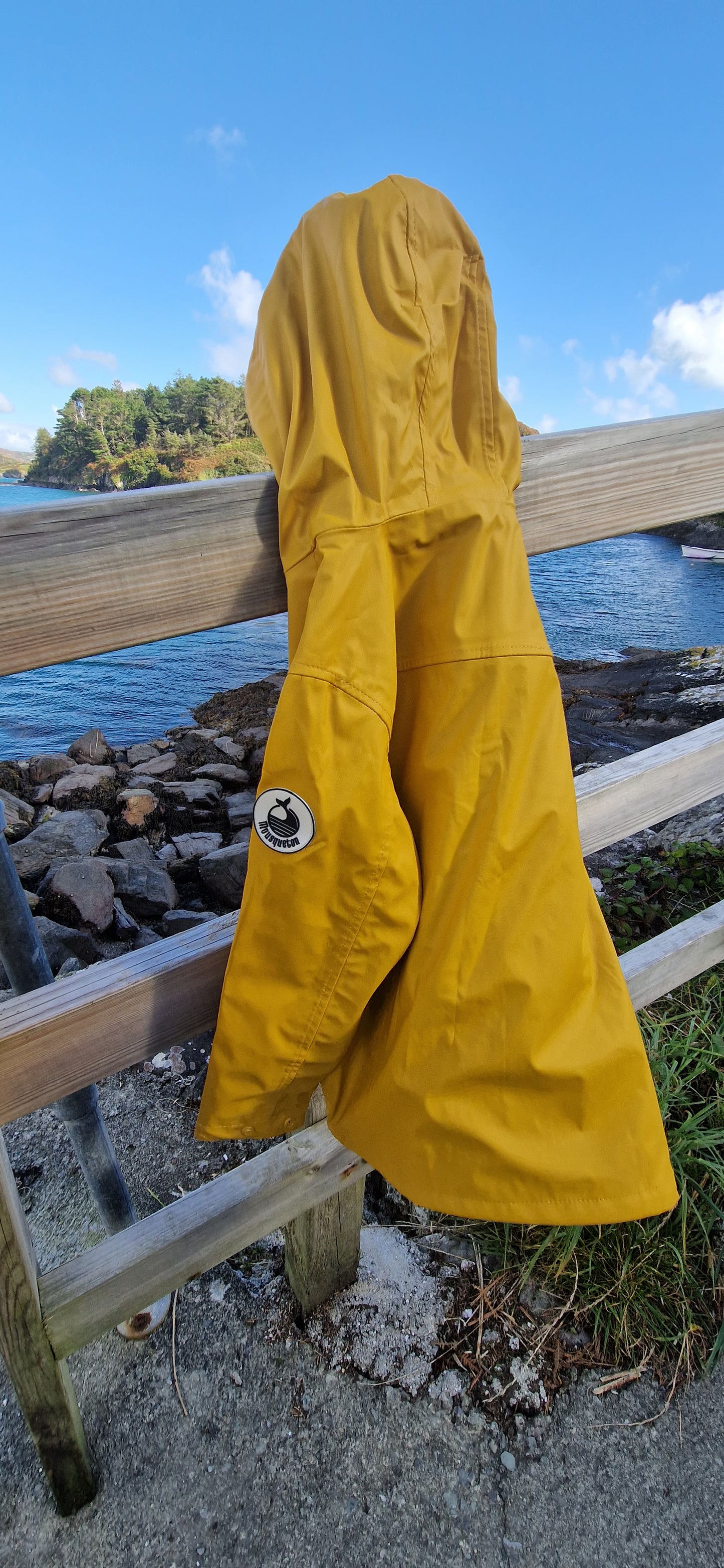 Mousqueton Kids Waterproof Raincoat Yellow